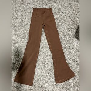 Lululemon Groove High Rise Split Hem Flare